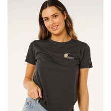 Koszulka damska RIP CURL Tide Line Standard Tee czarna
