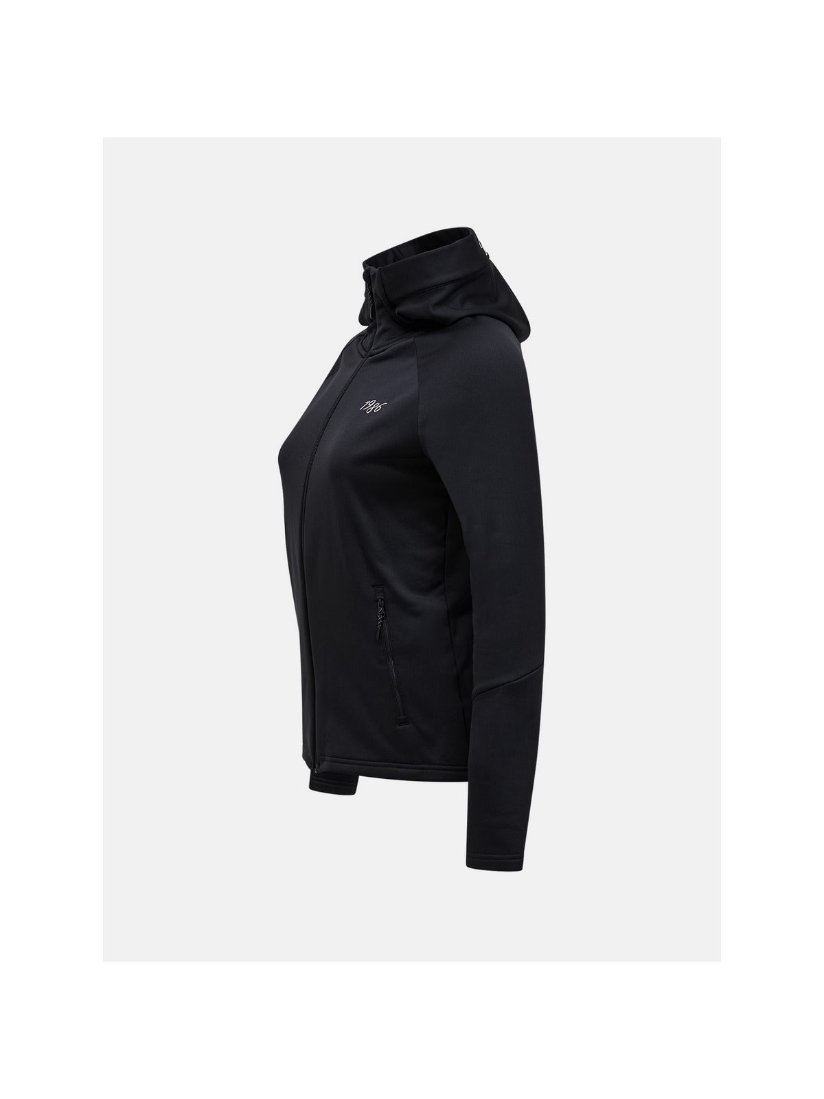 Bluza damska PEAK PERFORMANCE 40Y Rider Zip Hood czarna