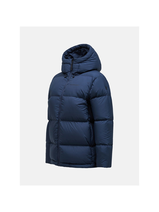 Kurtka puchowa Peak Performance W Rivel Puffer granatowy
