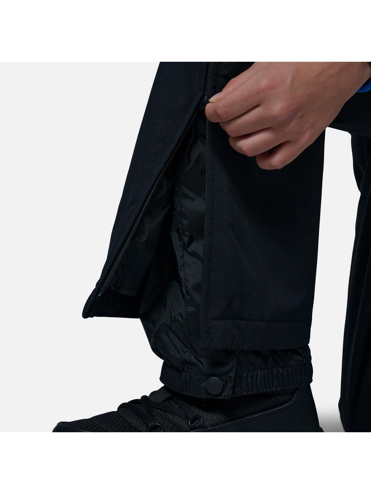 Spodnie narciarskie dziecięce ROSSIGNOL Boy Zip Pant czarny