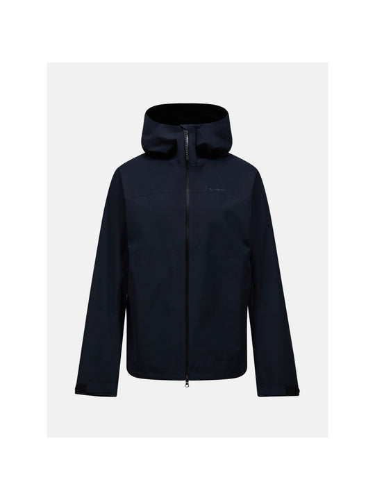 Kurtka narciarska męska PEAK PERFORMANCE Treeline HIPE 2.5L Shell Jacket czarna
