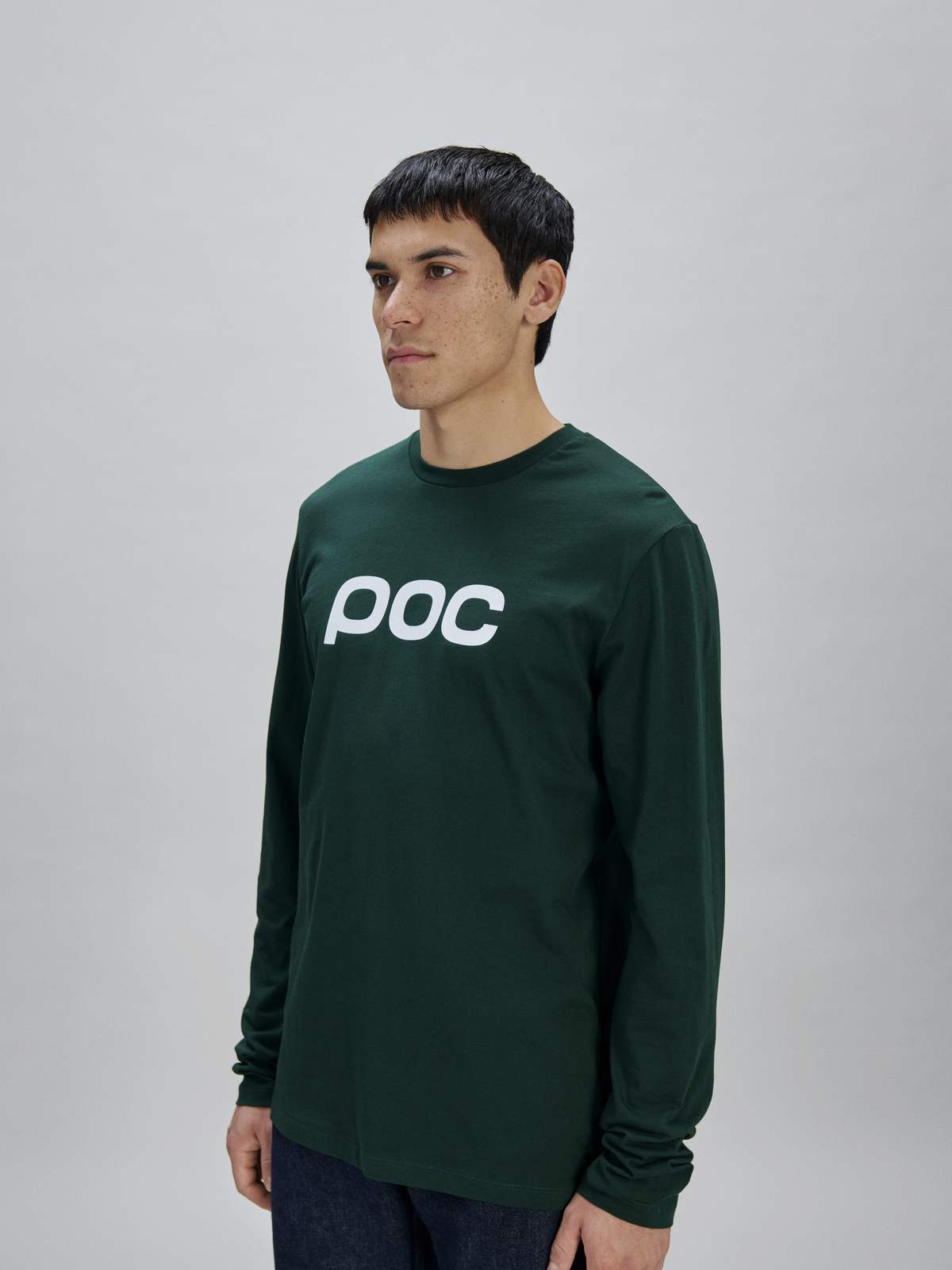 Koszulka longsleeve POC L/S Tee zielona