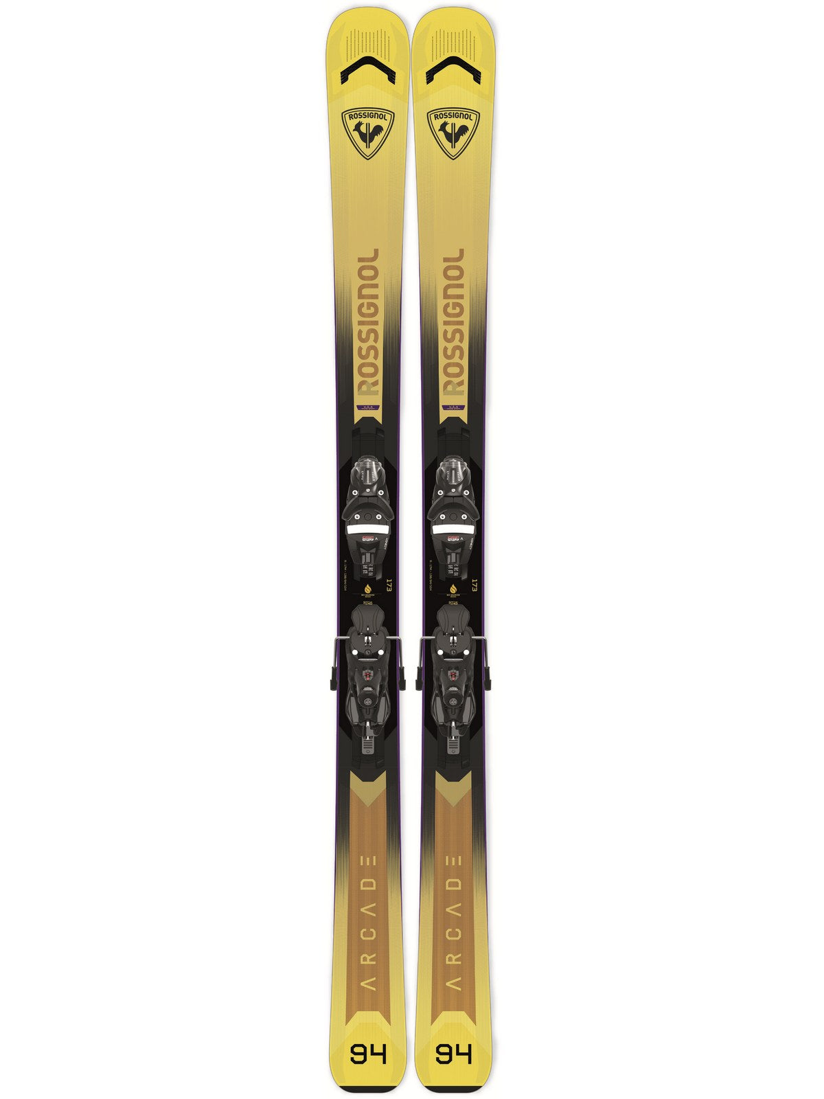 Narty ROSSIGNOL Arcade 94 + wiązania LOOK SPX 12 Konect GW