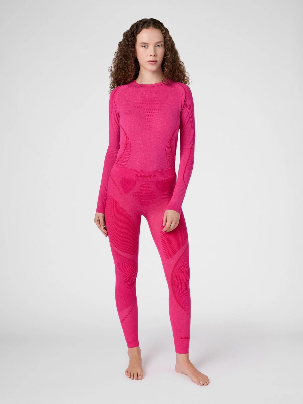 Legginsy termoaktywne UYN W Evolutyon Biotech Uw Pants Long różowy