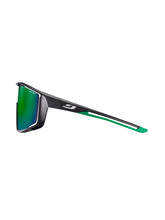 Okulary rowerowe JULBO FURY - czarny/zielony | Spectron Cat 3
