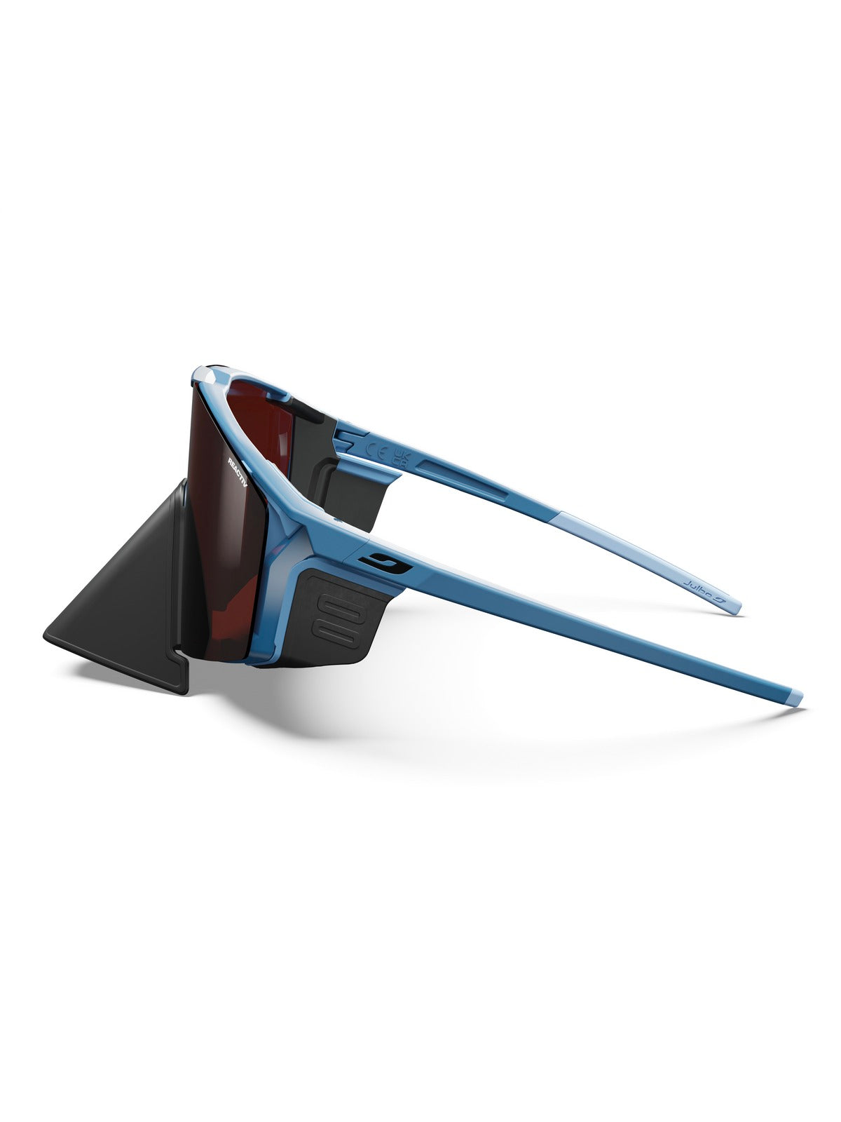 Okulary fotochromowe JULBO EDGE COVER niebieski Cat 0-4 Reactiv Hi Contrast - L - Adventure Sports