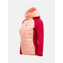 Kurtka PEAK PERFORMANCE Helium Down Hybrid Hood Women różowy
