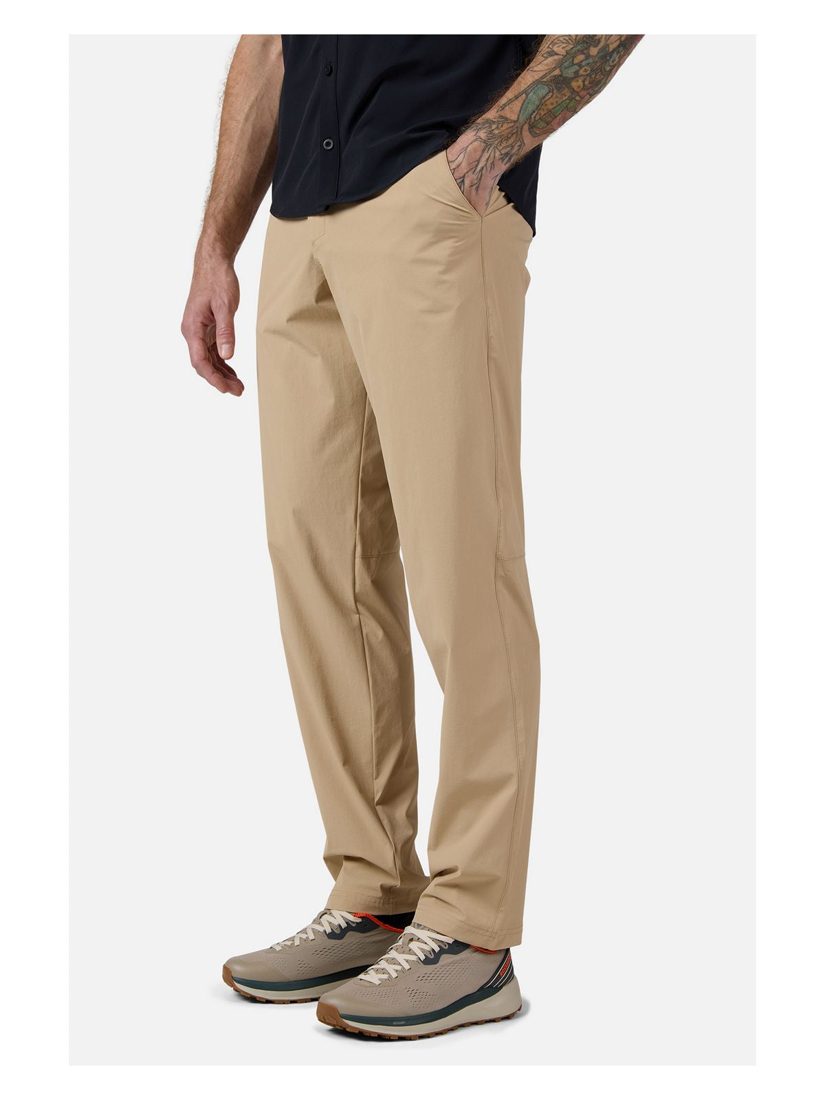 Spodnie męskie ROSSIGNOL Lycian Pant beżowy - Adventure Sports