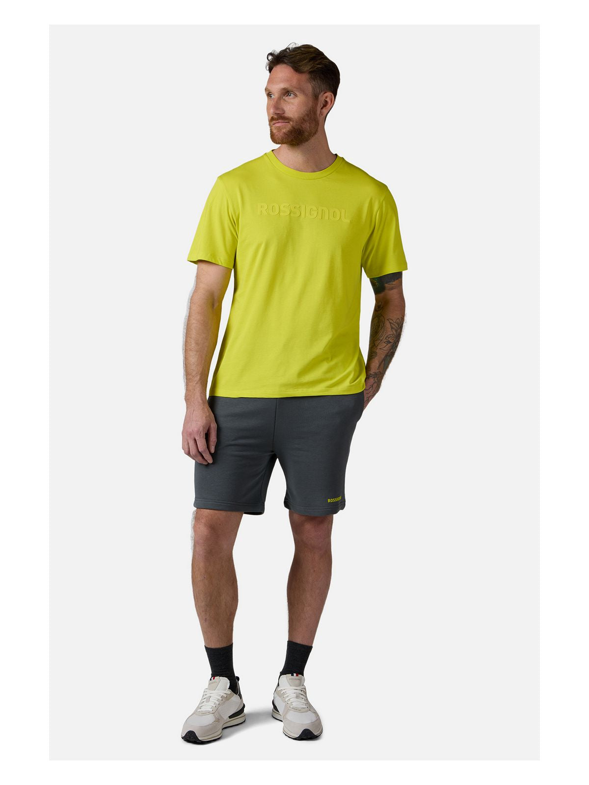 Koszulka męska ROSSIGNOL Prarion Tee zielony - Adventure Sports