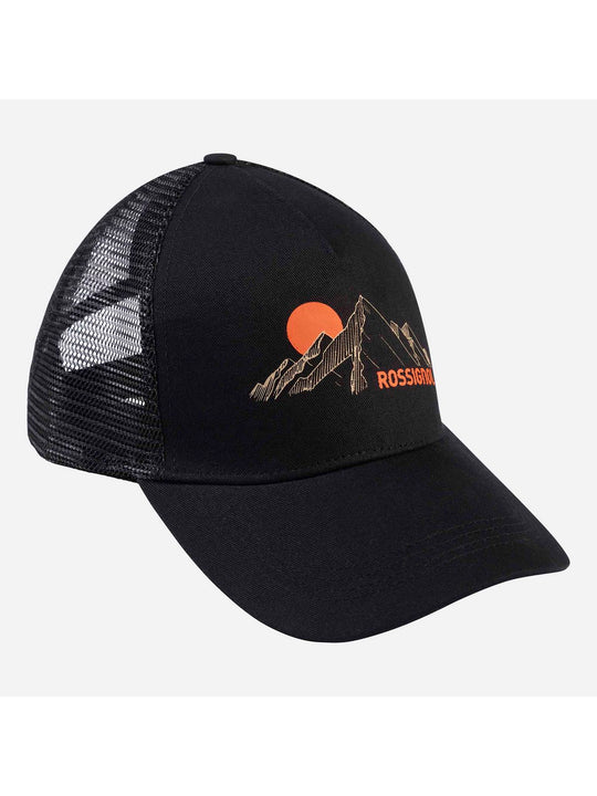 Czapka z daszkiem ROSSIGNOL Waterfall Mesh Cap czarna - TU - Adventure Sports
