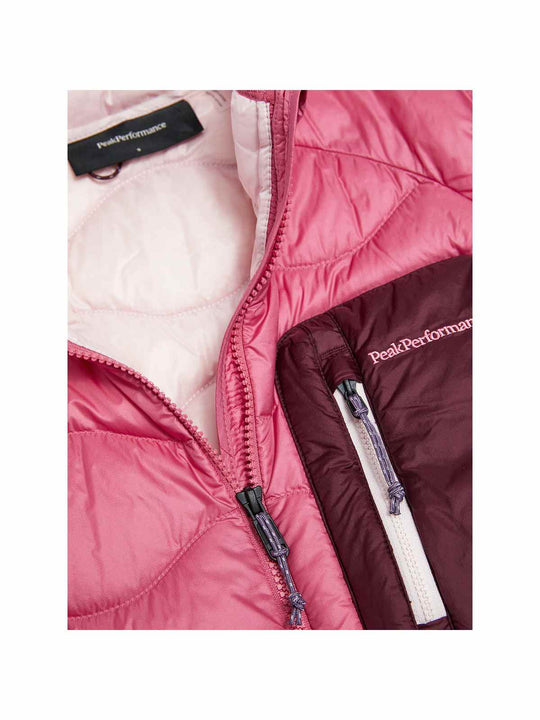 Kamizelka damska PEAK PERFORMANCE Helium Utility Down Vest różowa
