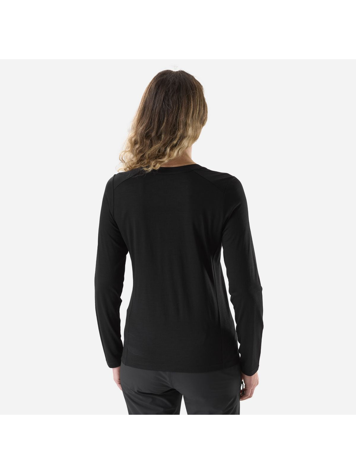 Koszulka damska MILLET W Ubic Wool Ts Ls W czarna