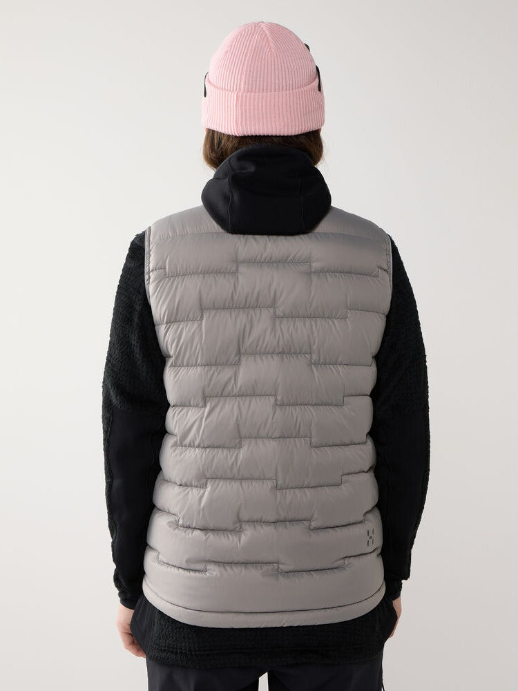 Kamizelka puchowa damska HAGLÖFS ROC Flash Down Vest Stone Brick