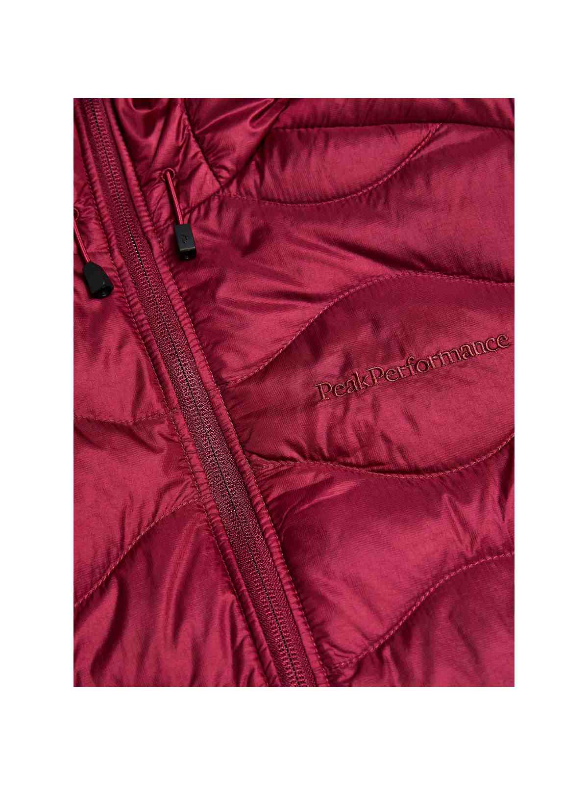 Kurtka PEAK PERFORMANCE Helium Down Hood Jacket Men bordowy