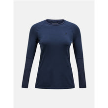 Koszulka termiczna PEAK PERFORMANCE Magic Crew Women niebieski - Adventure Sports
