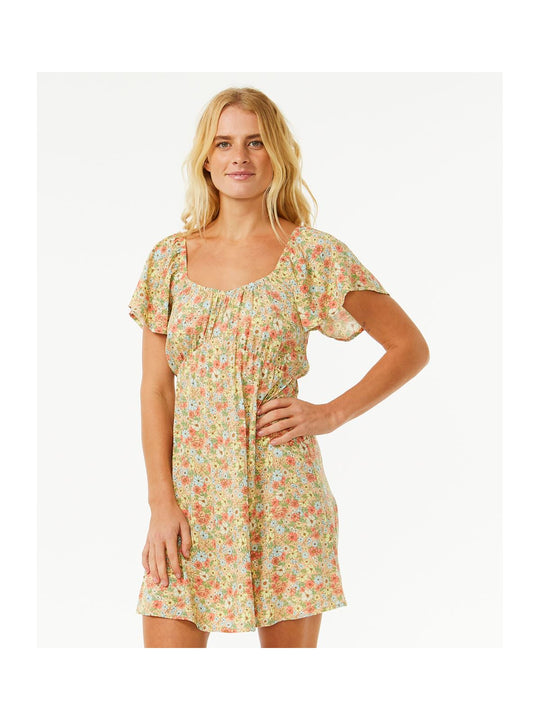 Sukienka letnia RIP CURL SEA OF DREAMS MINI DRESS multivolor
