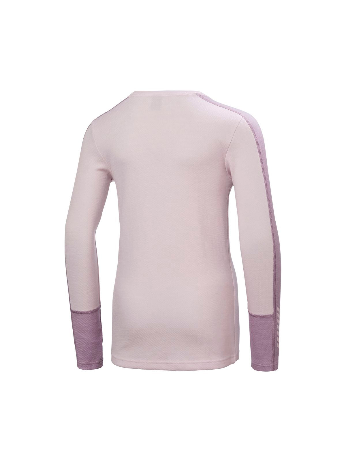 Bielizna termiczna dziecięca HELLY HANSEN JR LIFA MERINO MIDWEIGHT SET fioletowa