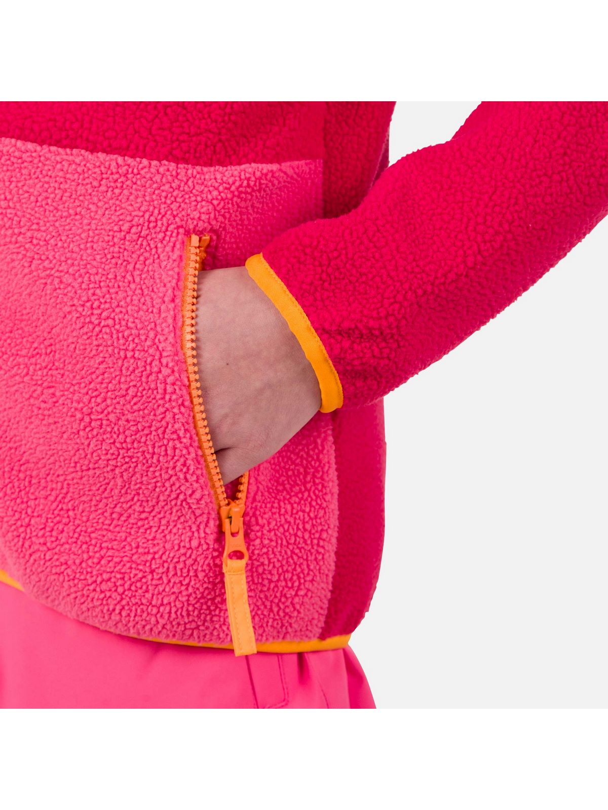 Bluza dziecięca ROSSIGNOL Jr Alltrack Fleece różowy