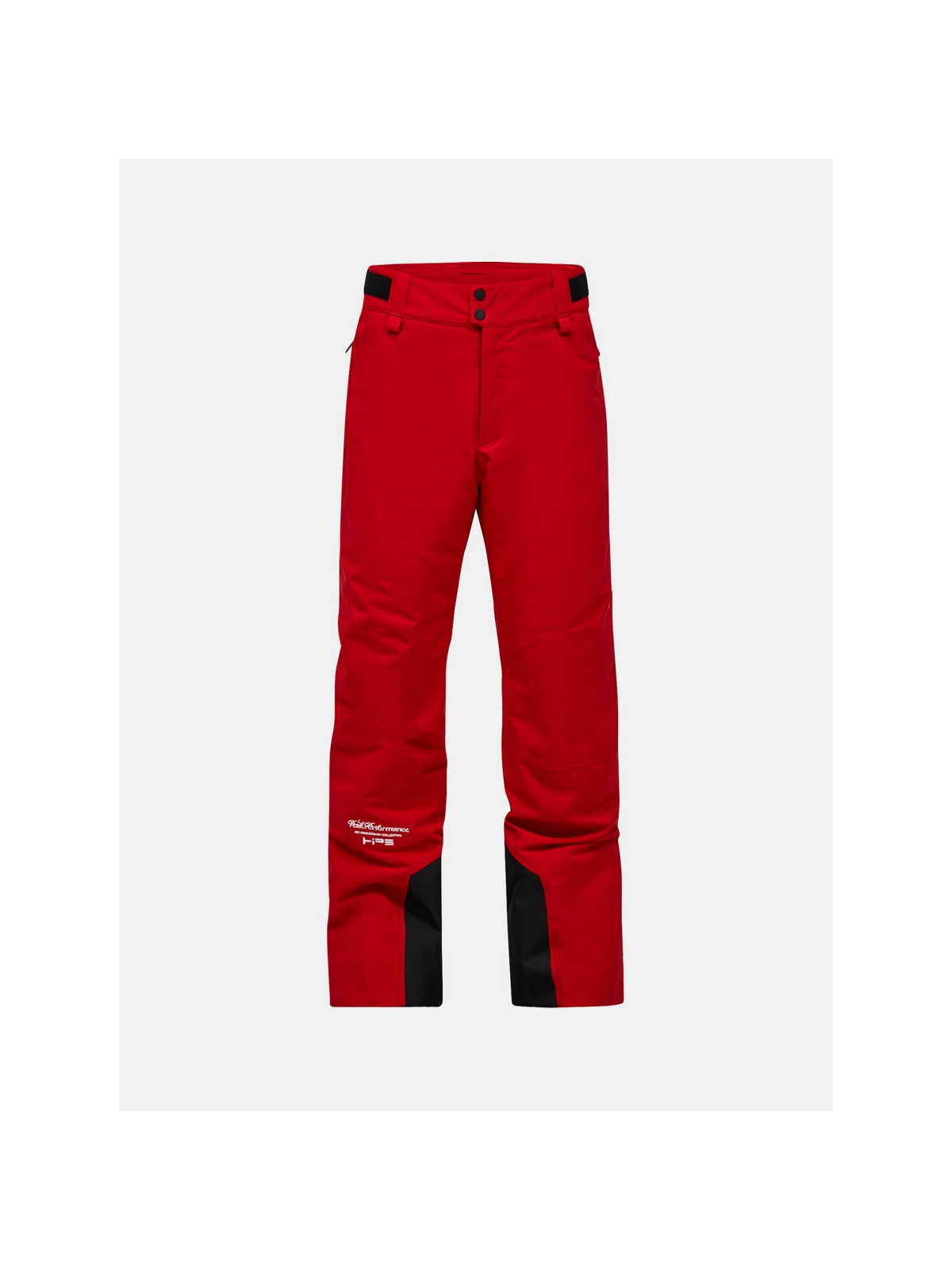 Spodnie narciarskie męskie PEAK PERFORMANCE 40Y Maroon HIPE 2L Insulated Shell Pants czerwone