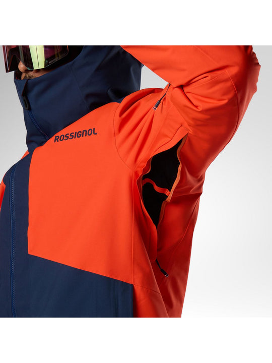 Kurtka narciarska męska ROSSIGNOL Rochrun Insulated Jkt pomaranczowa
