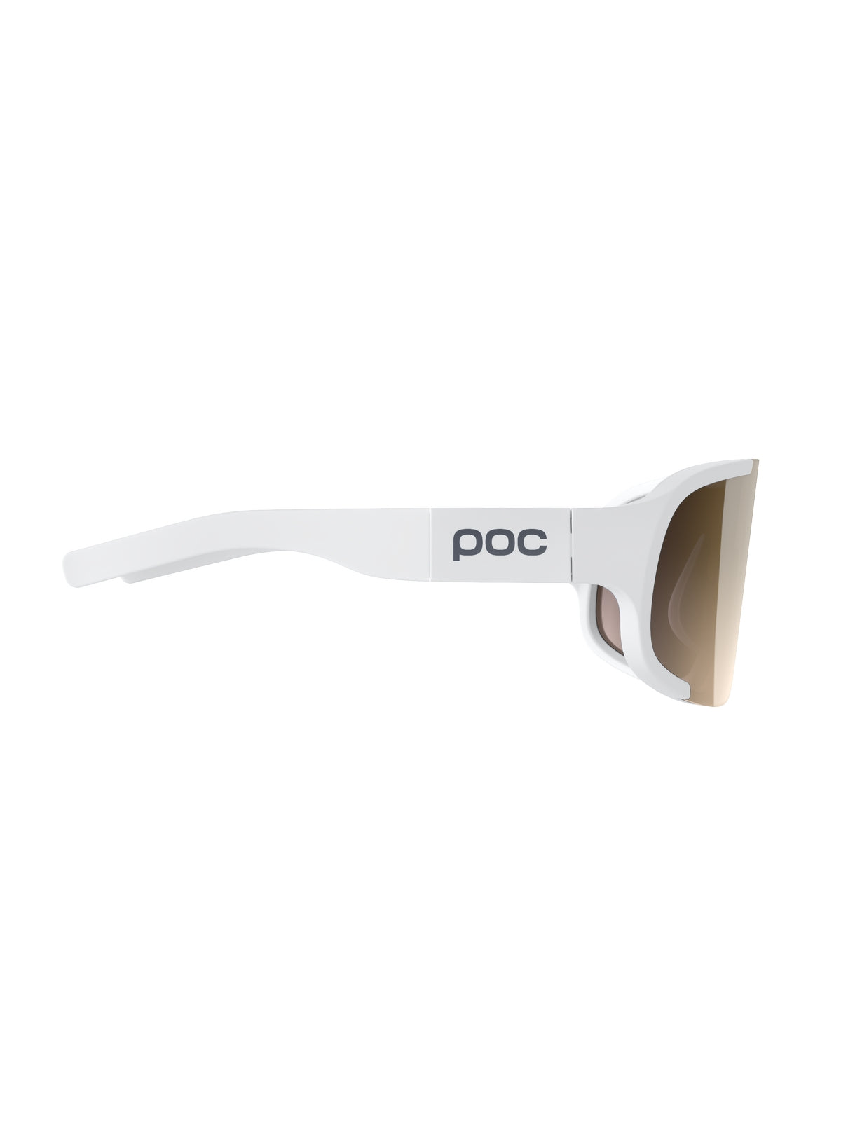 Okulary rowerowe POC Aspire Mid biały - Clarity Trail /Partly Sunny Silver cat.2