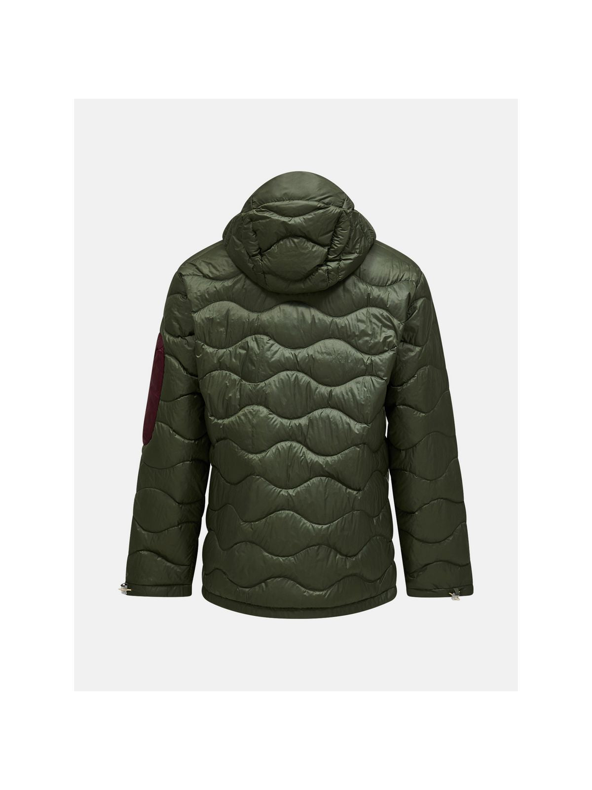 Kurtka puchowa męska PEAK PERFORMANCE Helium Utility Down Hood Jacket zielona