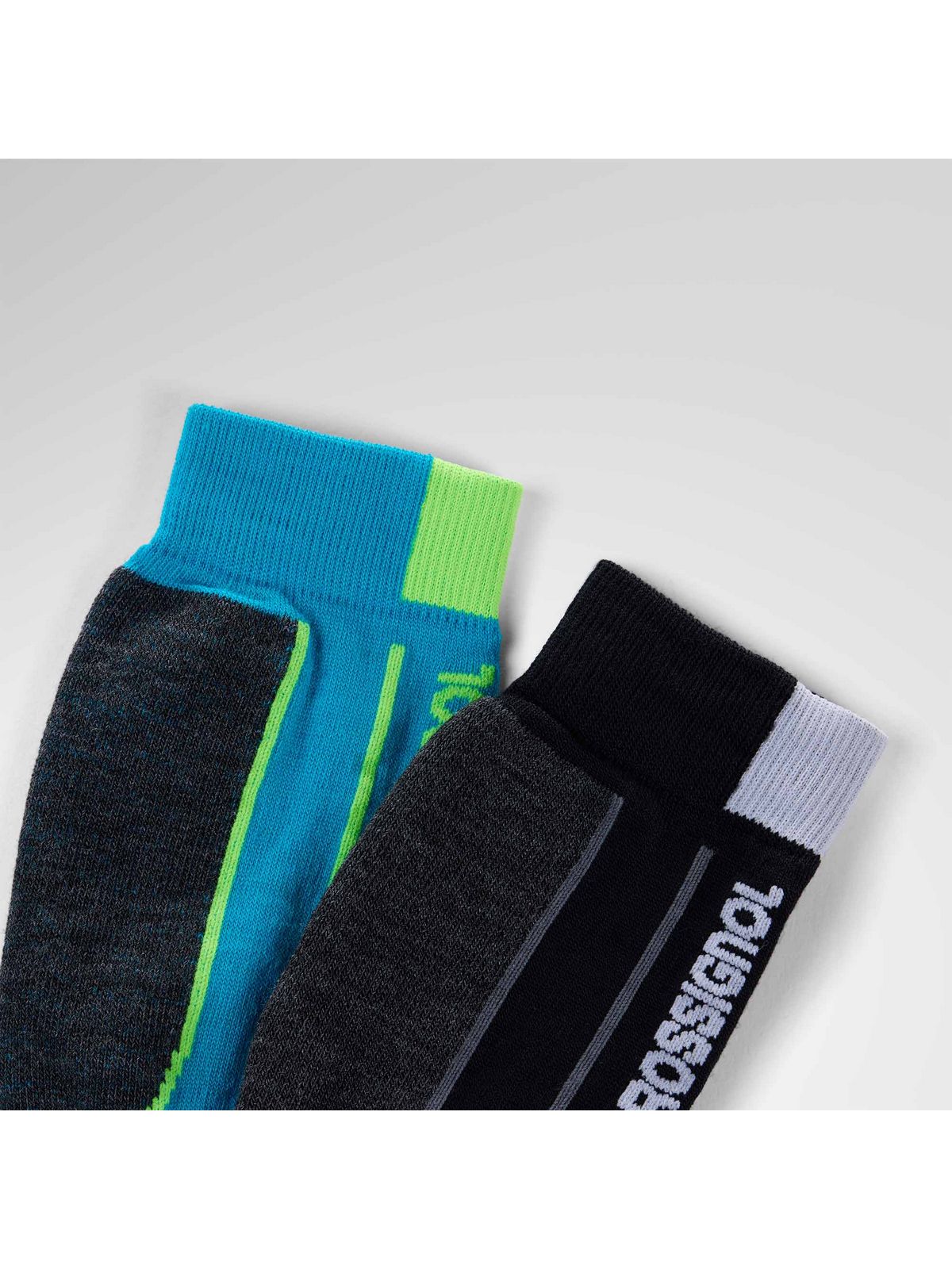 Skarpety juniorskie ROSSIGNOL Jr Essential 2 Pack Ski Socks czarne
