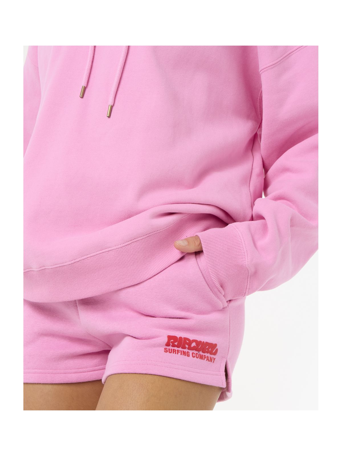 Szorty damskie RIP CURL Surf Puff Short różowe