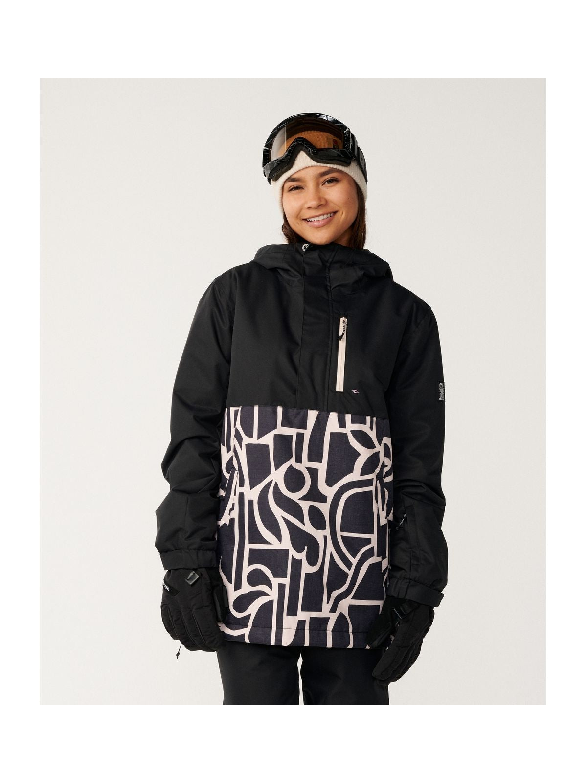 Kurtka damska RIP CURL S-Seriesźanorak Jkt 10K/10K czarna