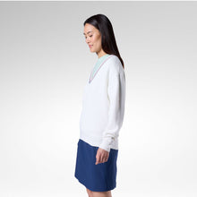 Sweter damski ROSSIGNOL W Knitted V Neck biały
