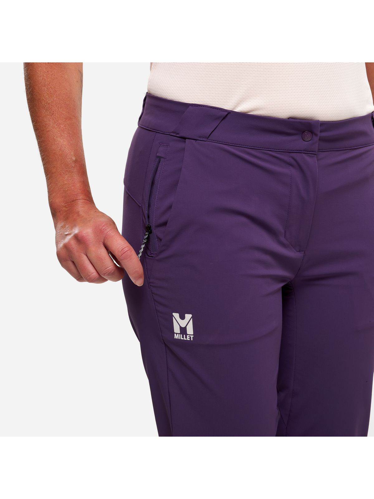 Spodnie damskie MILLET Ubic Stretch 3/4 Pant W fioletowe śliwkowe