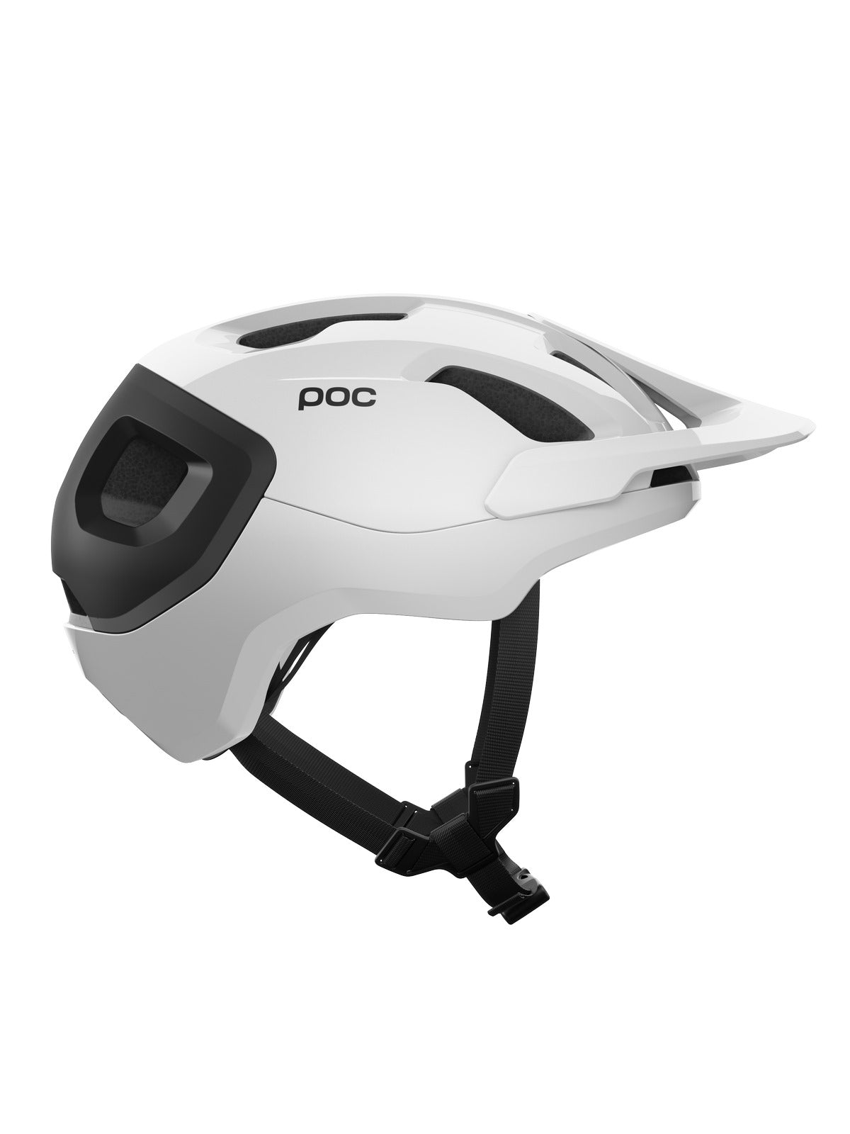 Kask rowerowy POC Axion Race Mips biało czarny