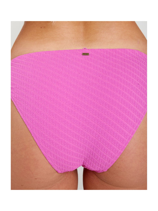 Dół bikini RIP CURL Custom Rib Full różowy
