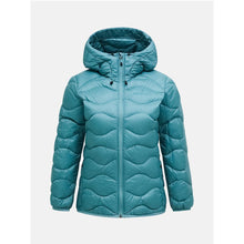 Kurtka PEAK PERFORMANCE Helium Down Hood Jacket Women niebieski

