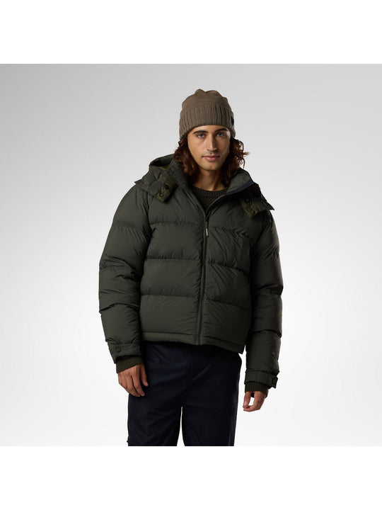 Kurtka puchowa męska ROSSIGNOL M Abel Down Hoodie Jacket zielona
