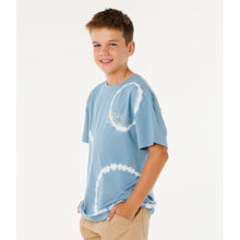 Koszulka chłopięca RIP CURL Pacific Rinse Fin Tee-Boy niebieska
