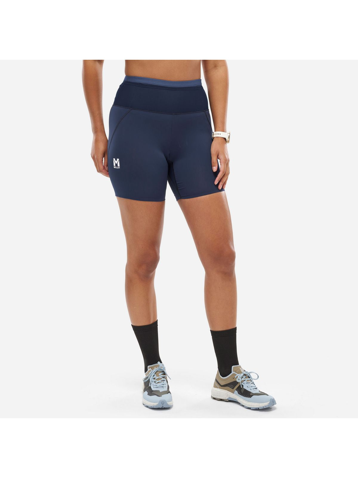 Legginsy damskie MILLET Intense Legging Short W granatowe