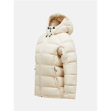 Kurtka zimowa puchowa Peak Performance W Frost Down Jacket beżowy - narciarska - Adventure Sports

