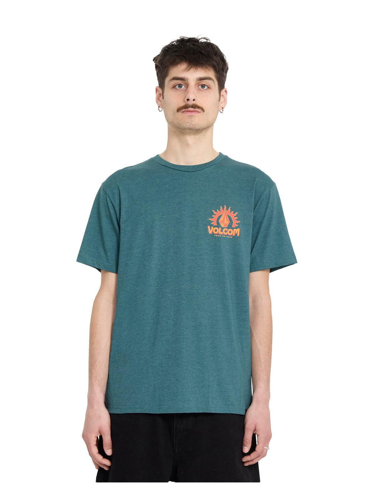 Koszulka rowerowa VOLCOM Solstice Hth Sst zielony
