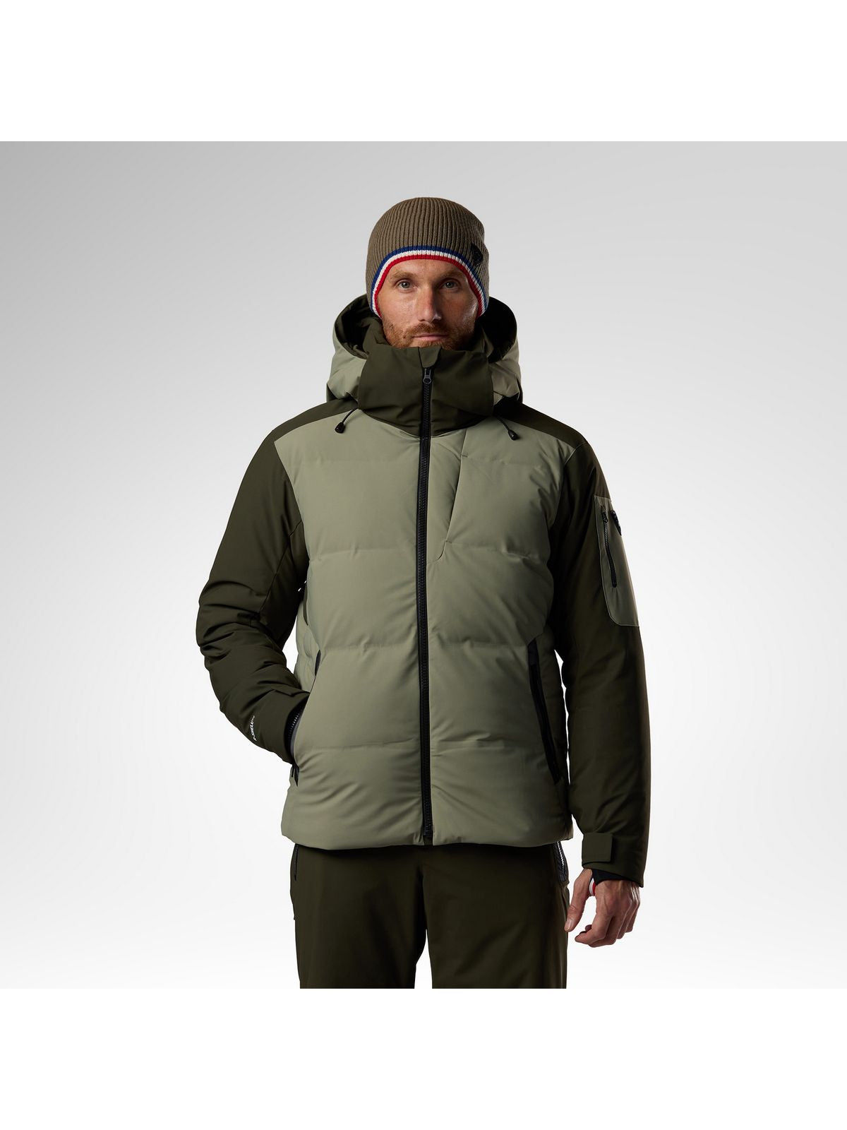 Kurtka narciarska męska ROSSIGNOL M Snowblaze Down Cb Ski Jacket zielona