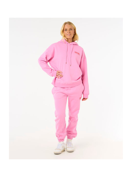 Spodnie damskie RIP CURL Surf Puff Track Pant różowe
