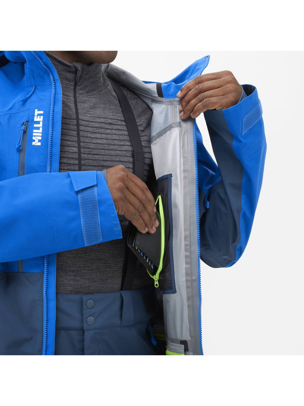 Kurtka narciarska męska MILLET M Cosmic Gtx 3L Jkt granatowy
