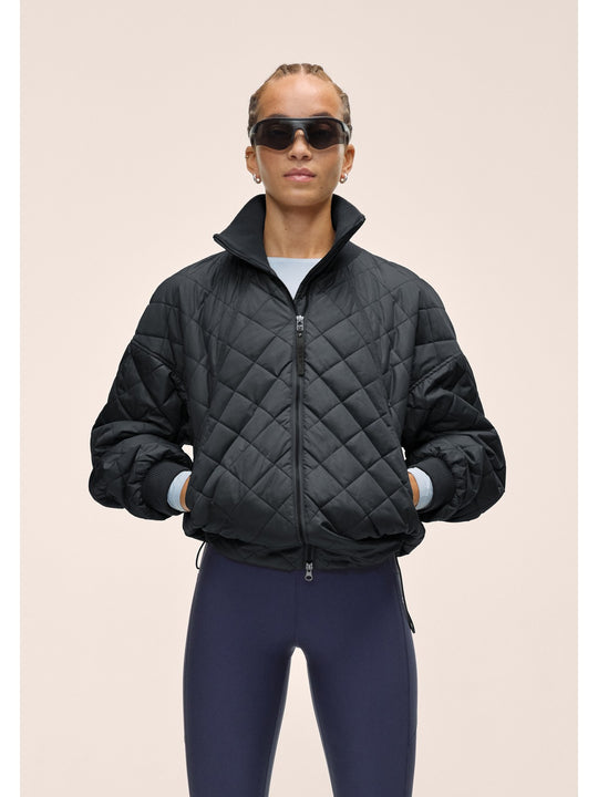 Kurtka damska CASALL Nordic Quilted Jacket kolor czarny
