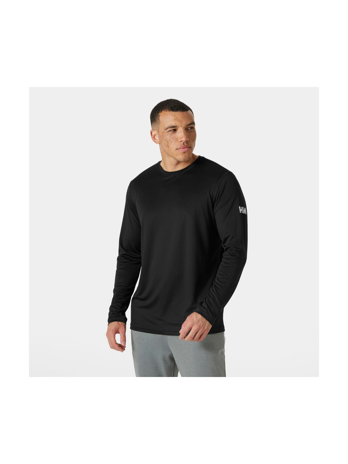 Bielizna termiczna męska HELLY HANSEN HH TECH CREW LS 2.0 czarna