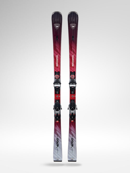 Narty ROSSIGNOL Super Virage VIII Tech + wiązania LOOK Spx14 Konect Gw B80 Silver Red
