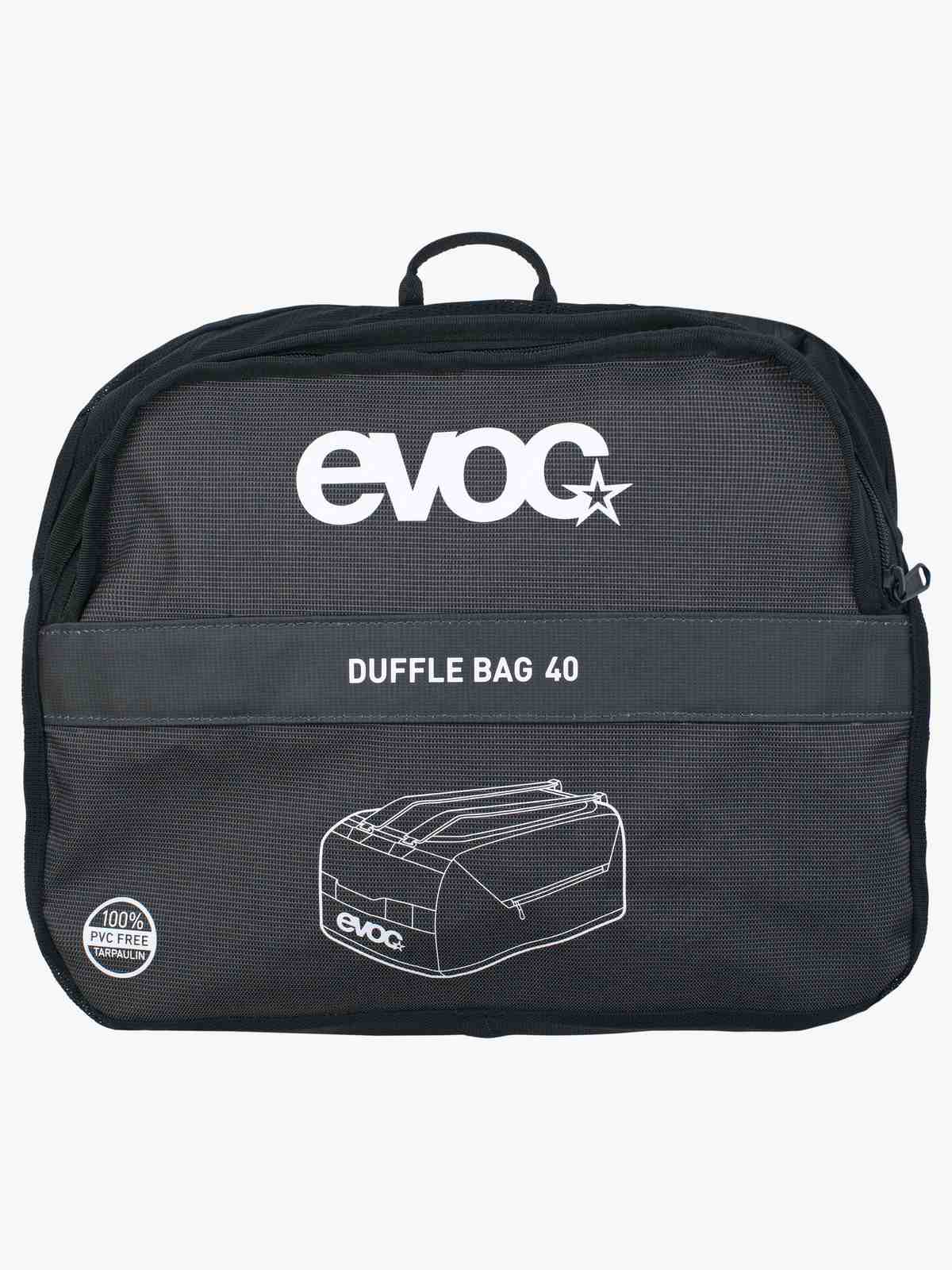 Torba podróżna EVOC Duffle Bag 40 l carbon grey - black