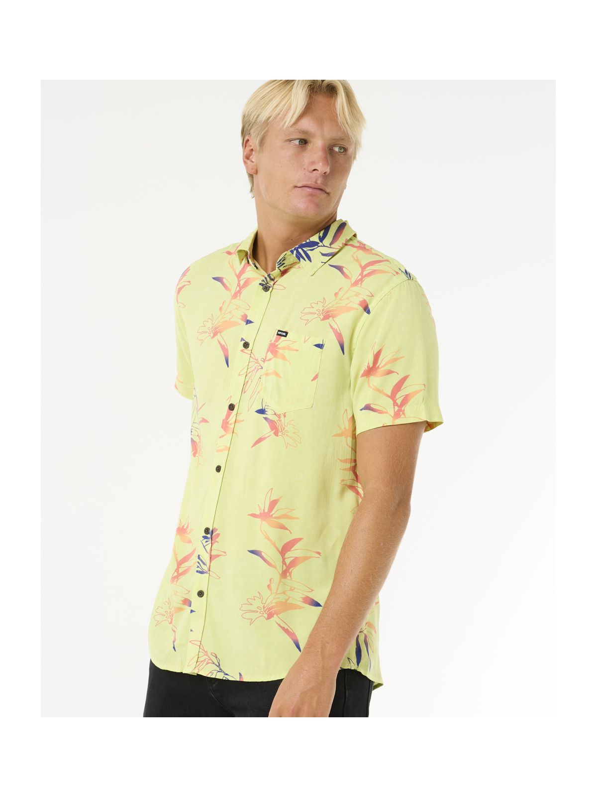 Koszula RIP CURL Fun Times S/S Shirt żółty
