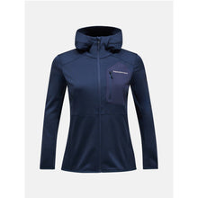 Bluza PEAK PERFORMANCE W Utility Light Zip Hood niebieski - Adventure Sports
