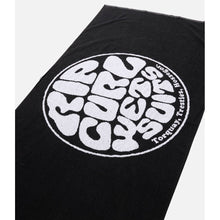 Ręcznik plażowy RIP CURL Logos Towel czarny
