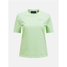 Koszulka PEAK PERFORMANCE Original Small Logo Tee Women zielony - Adventure Sports
